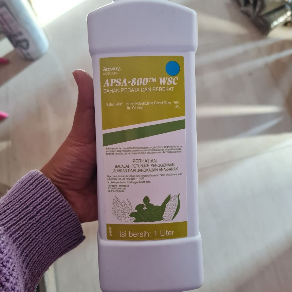 Perekat Perata Pestisida Apsa 1 Liter - Membantu Merekatkan, Meratakan, Menembus Jaringan