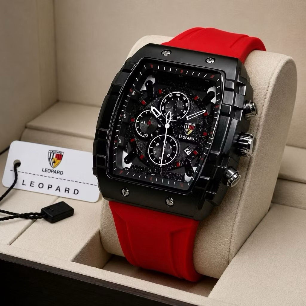 JAM TANGAN PRIA TERBARU LEOPARD