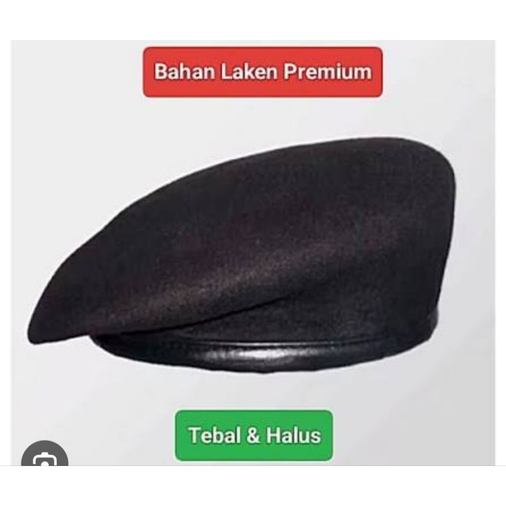 Baret Pramuka Laki-Laki Bagus, Baret Laken Halus