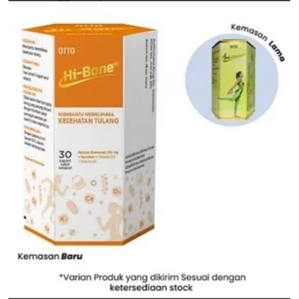 30 Kaplet Suplemen Kesehatan Tulang Hi-Bone