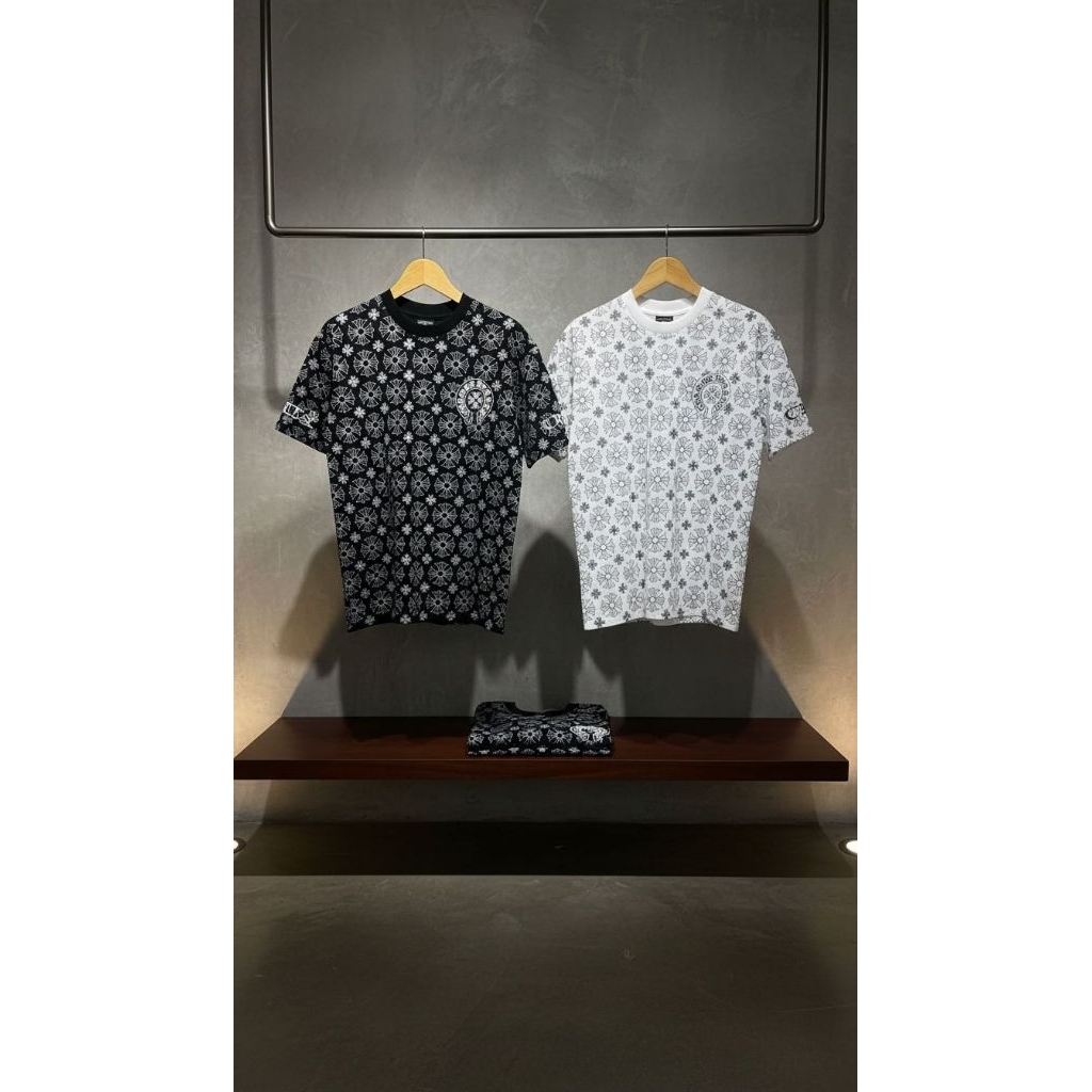 Baju Kaos Chrome Hearts Full Sablon - BKK Premium