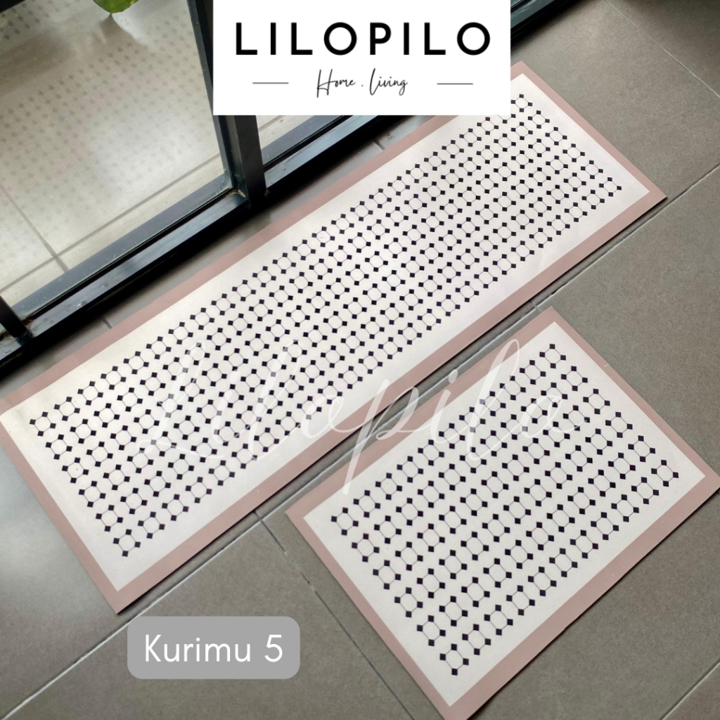 KURIMU Floor Mat Set / Keset Dapur PREMIUM Aesthetic Diatomite Set / Keset Dapur / Keset Toilet / Ke
