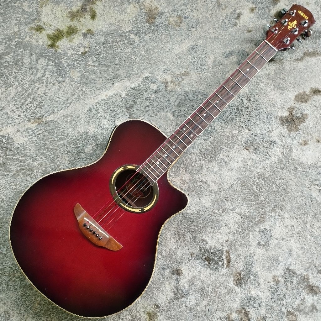 GITAR AKUSTIK ORIGINAL YAMAHA APX500 SECOND MURAH