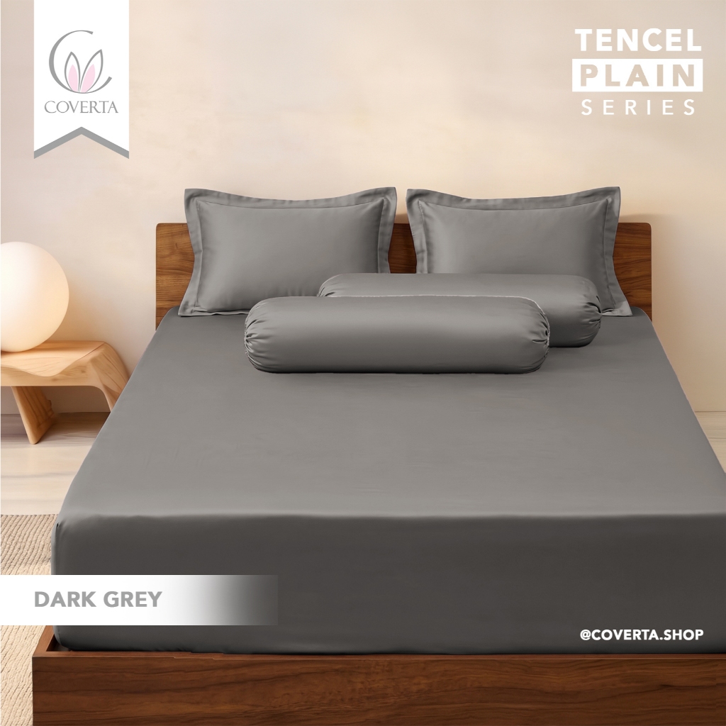 Sprei TENCEL 60s Polos Premium - Sprei Hotel Mewah Adem Lembut | Seprai TENCEL Plain Series