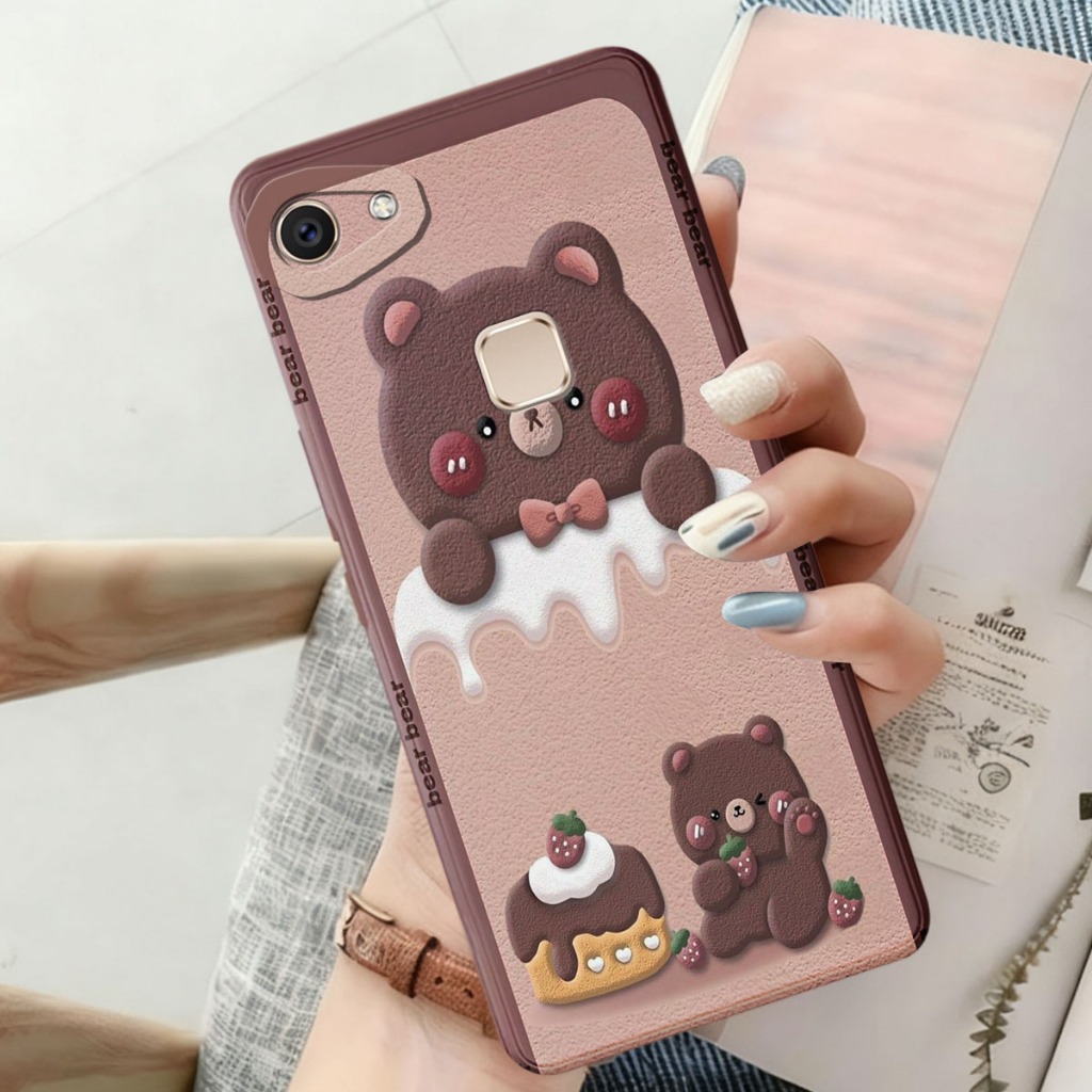 Case VIVO 1716, 1850, Y79A, 1718 Fashion Case Softcase Macaron Protect Camera Kesing Hp Casing Hp Pe