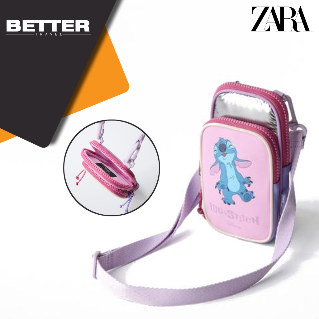 ZARA x Lilo tas selempang hp anak perempuan crossbody bag handphone