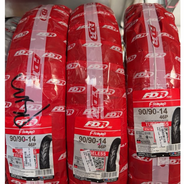 BAN FDR FLEMMO TUBELESS 80/90-14, 90/90-14