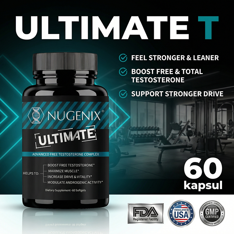 Nugenix Ultimate, Formula Premium untuk Pria, Dukung Energi dan Performa Maksimal