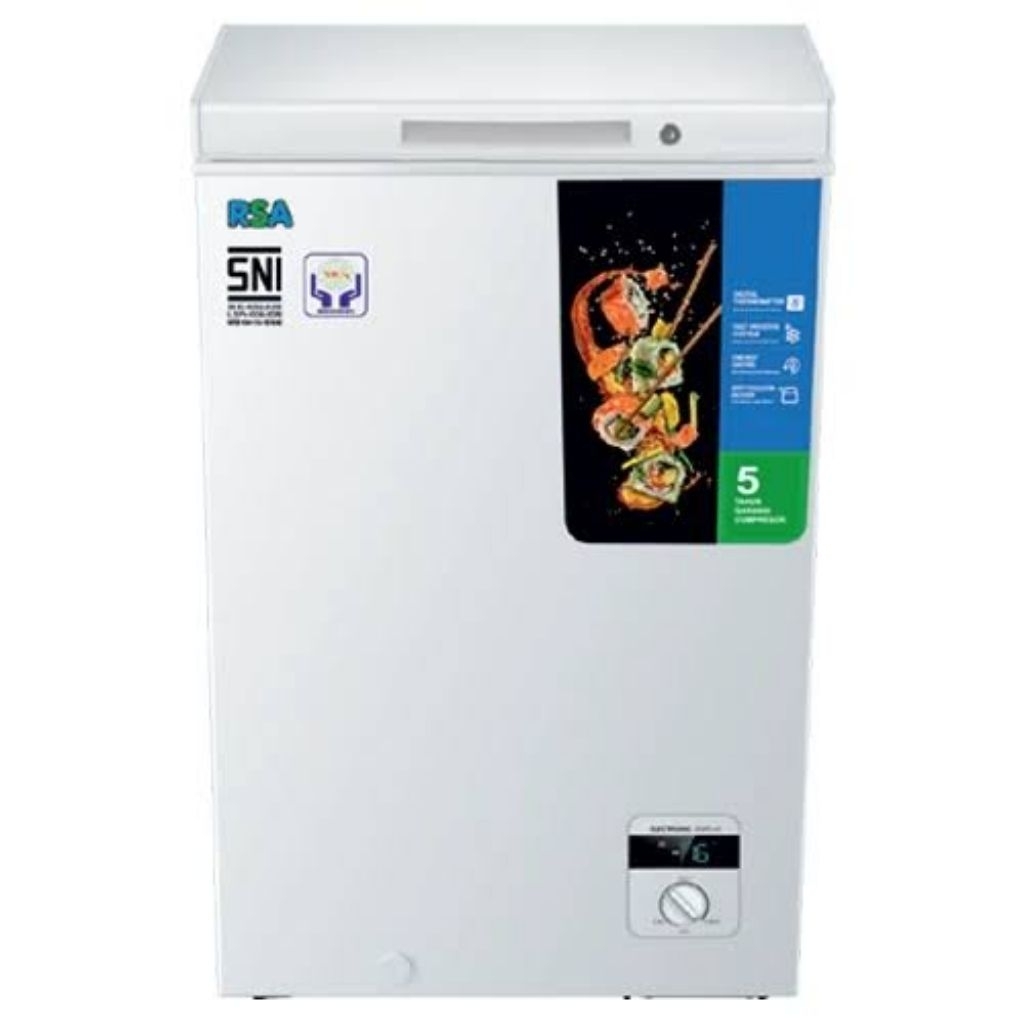 Chest Freezer 96 Liter RSA CF 110 96Liter CF110 Frizer Daging Cooler Box