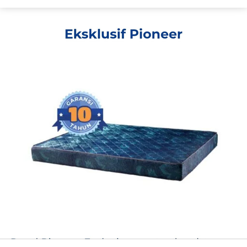 Kasur busa Royal Foam Pioneer Exclusive 140 x200 x 20 Cm