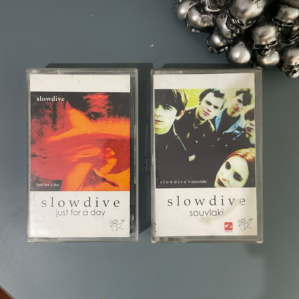 Kaset Pita Shoegaze Britpop Indie-Slowdive-Souvlaki-Just For A Day-Second Bootleg