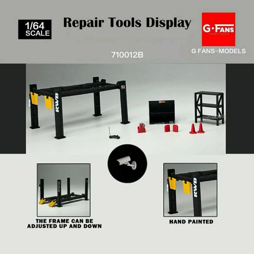G-Fans Diorama Garage Maintenance Tools Set