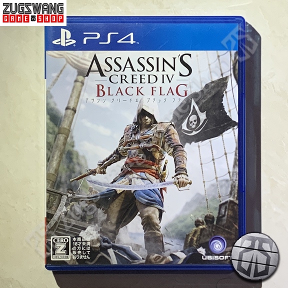 kaset game bd ps4 ps 4 playstation ac iv black flag assassins creed assassin's assassin bekas 2nd