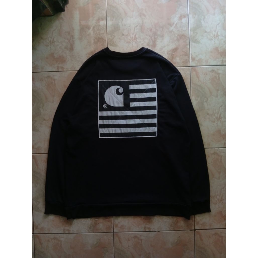 Crewneck Carhartt State Patch Black