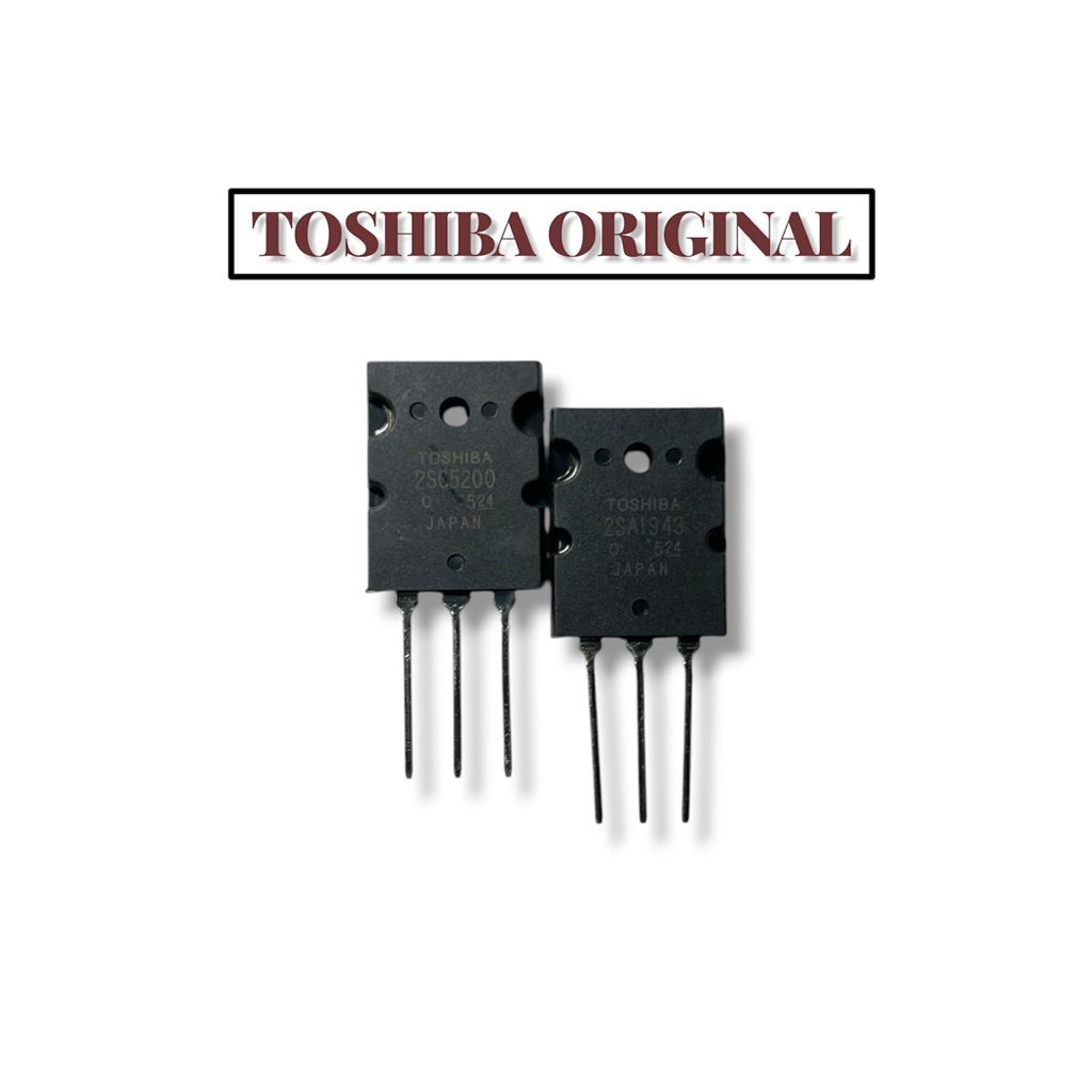 TOSHIBA ORIGINAL JAPAN 2SA1943 - 2SC5200 ups