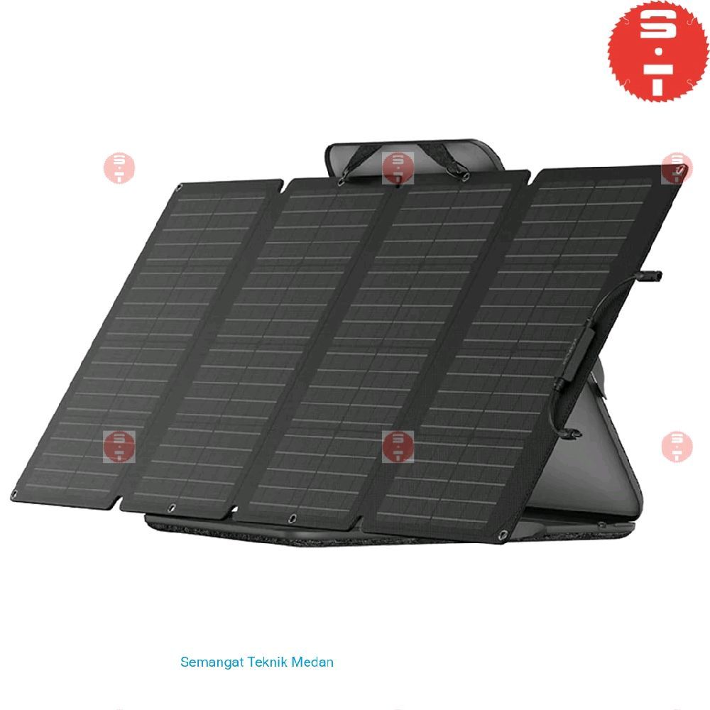 160W ECOFLOW SOLAR PANEL ENERGI MATAHARI SURYA TYPE TIPE USB C ECOFLOW 160 W WATT