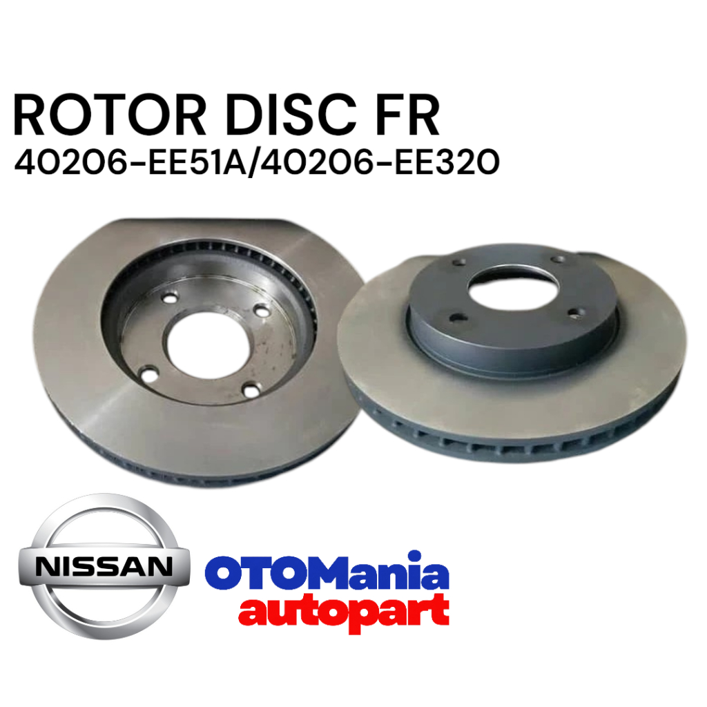 ROTOR DISC FR BRAKE NISSAN LIVINA 40206-EE51A/40206-EE320 ORIGINAL PARTS