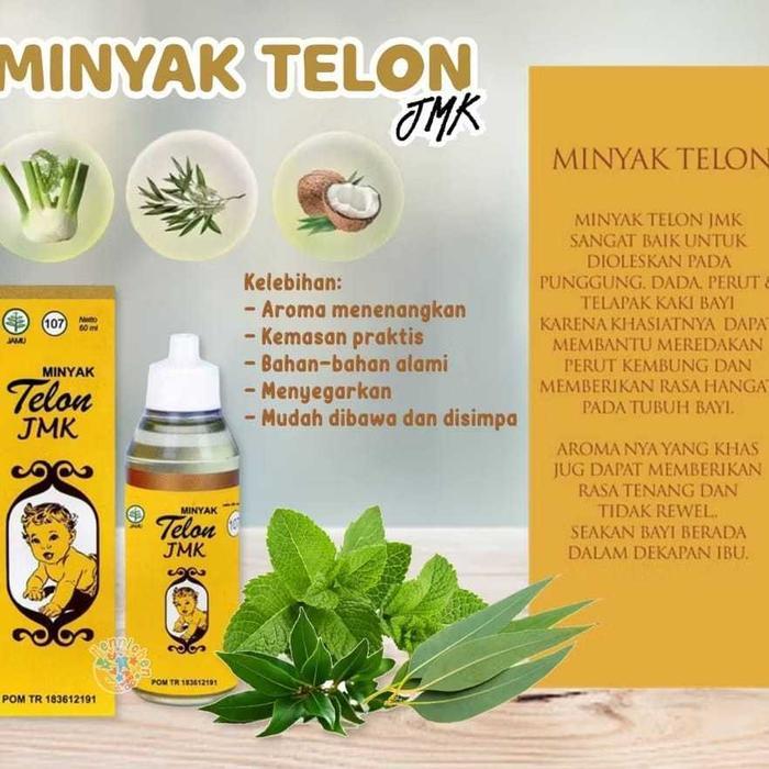 JMK Minyak Telon 60ml 100ml /Minyak Telon Nyonya Meneer / Anti Nyamuk/ Telon Plus