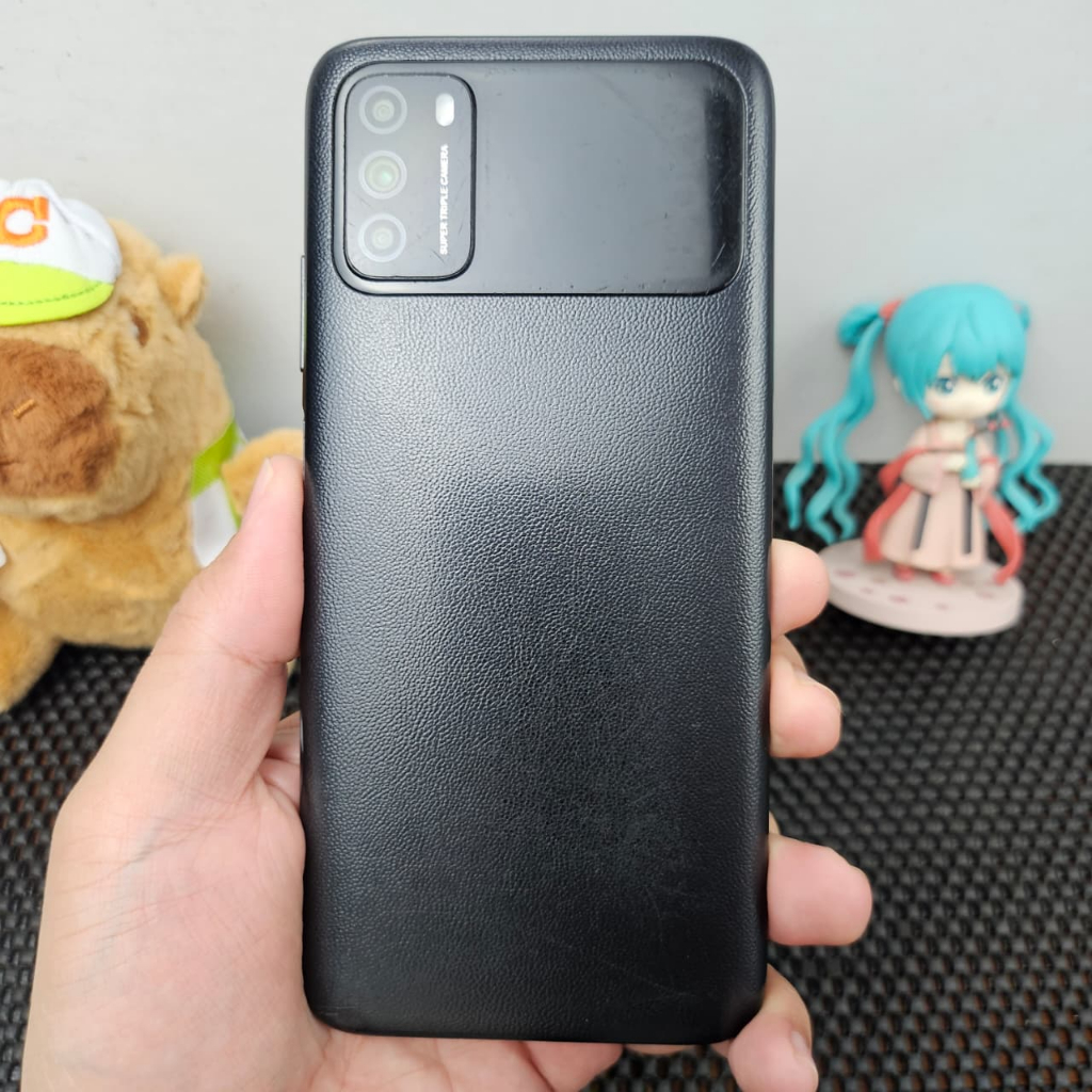 Xiaomi Poco M3 6/128 Resmi Bekas Second Siap Pakai