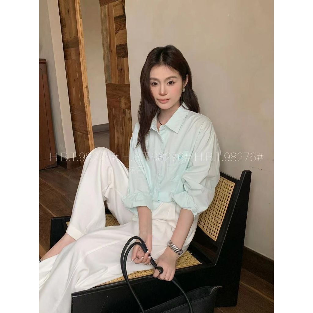 98276 hbt / kemeja hbt softjeans / kemeja hbt kantong / kemeja kasual / kemeja wanita / kemeja hbt /