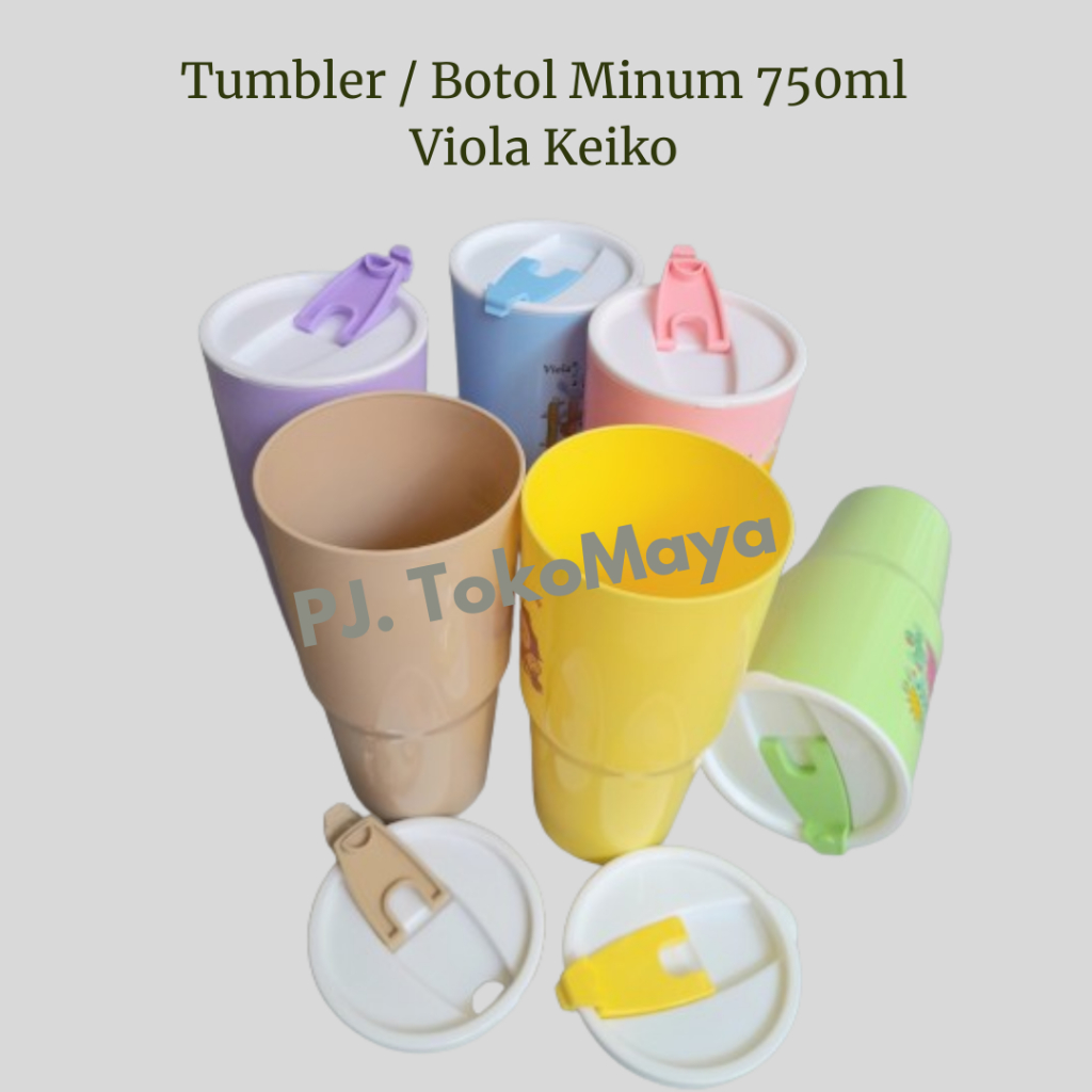 Botol Minum Keiko 750ml BPA Free Souvenir Anak / Botol Air Minum 750ml / Tumbler Minum Keiko 750ml /