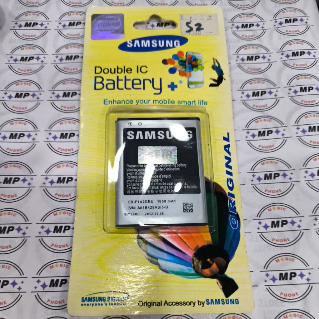 BATERAI SAMSUNG S2 ORIGINAL OEM DOUBLE IC