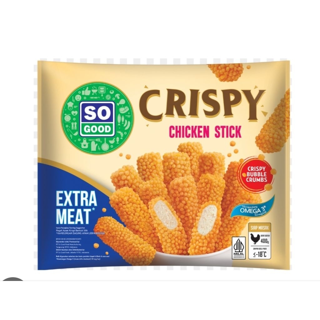 SO GOOD Chicken Stick 400gr ( NUGGET SO GOOD)