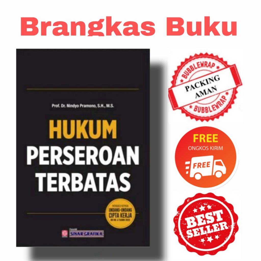 Buku Hukum Perseroan Terbatas Terbaru - Nindyo Pramono Sinar Grafika | Sudah Sesuai UU Cipta Kerja N