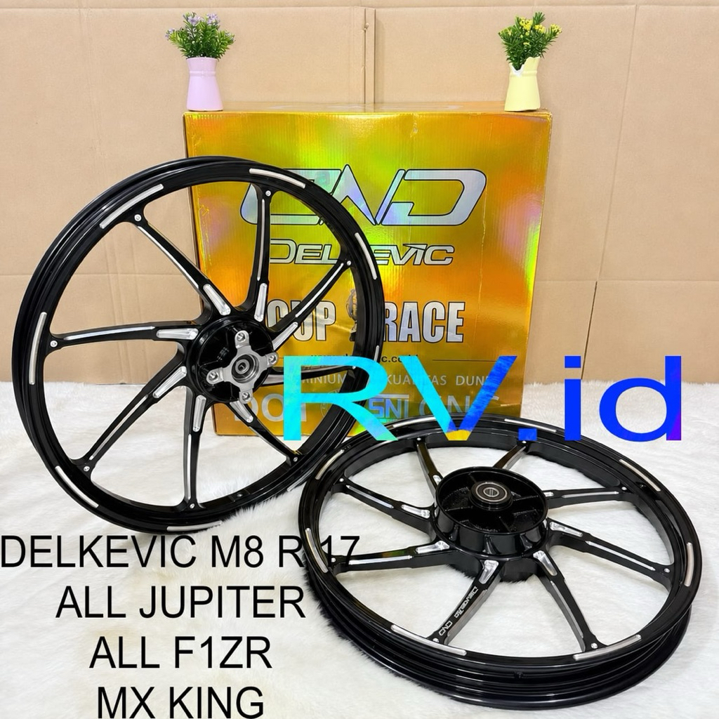terbaru velg velak m8 delkevic dnd new series cnc palang 8 mx old jupiter z uk140/160 fizr 140/160 m