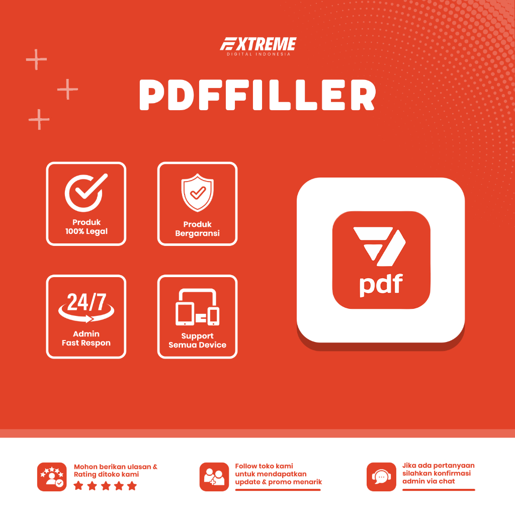 PdfFiller Pro 1 Bulan | Edit & Sign PDF