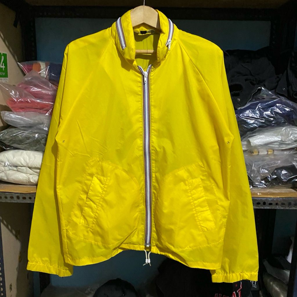 Vintage Northcountry Eaton Nylon Jacket Kuning Size 67x54