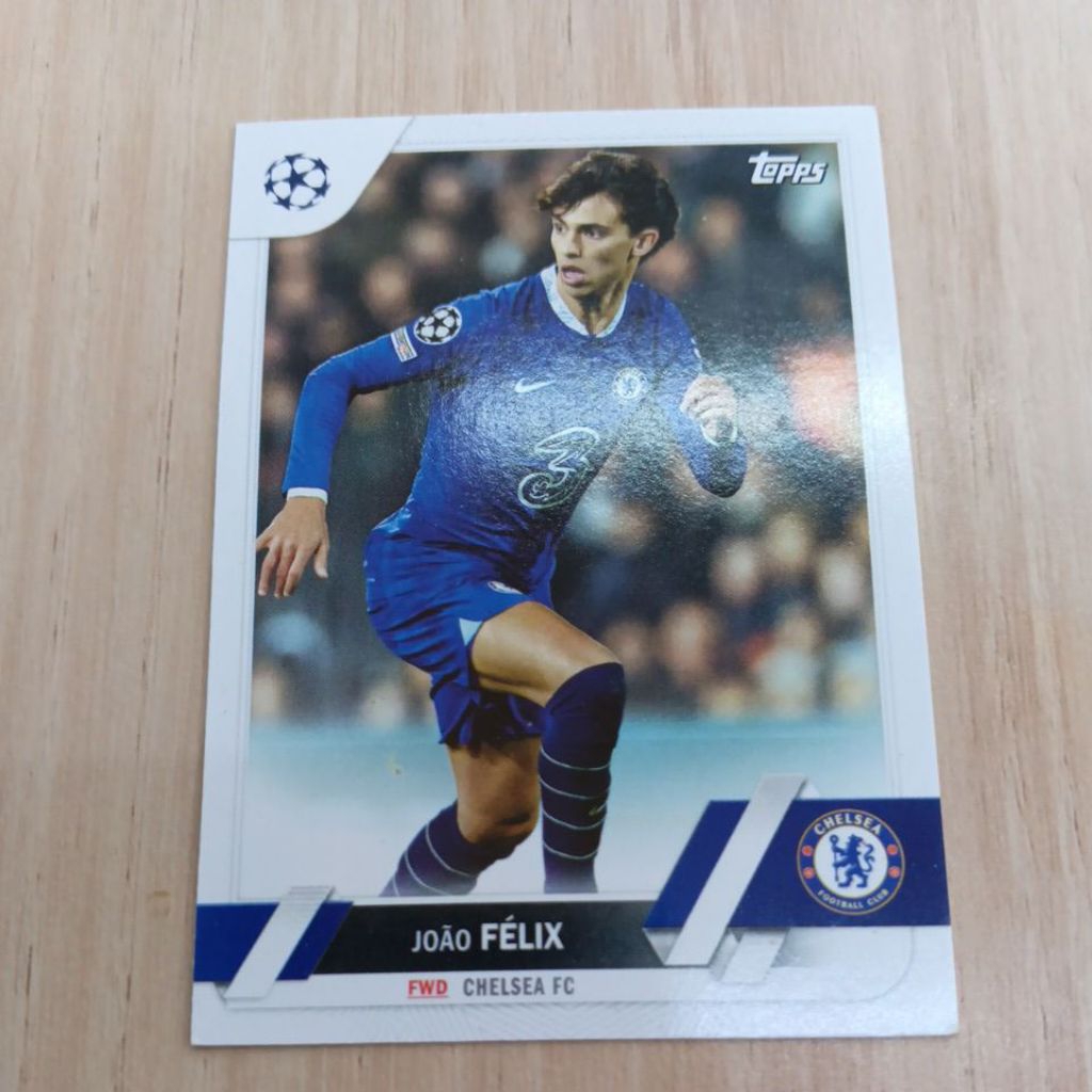 kartu bola topps ucc 2023 Chelsea