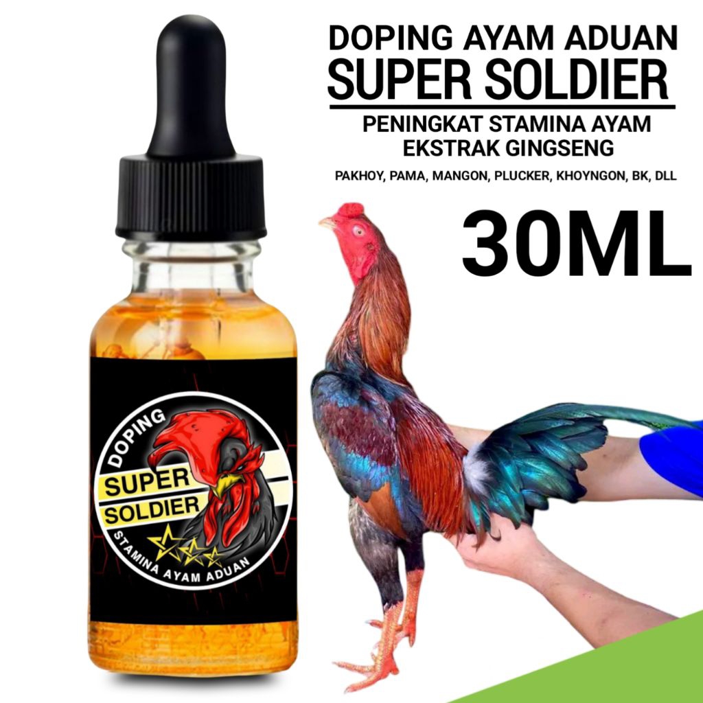 Doping ayam Bangkok super soldier