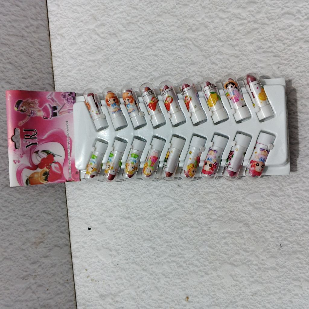 mainan lipstik anak perempuan mainan lipstik kecil isi 36 pcs