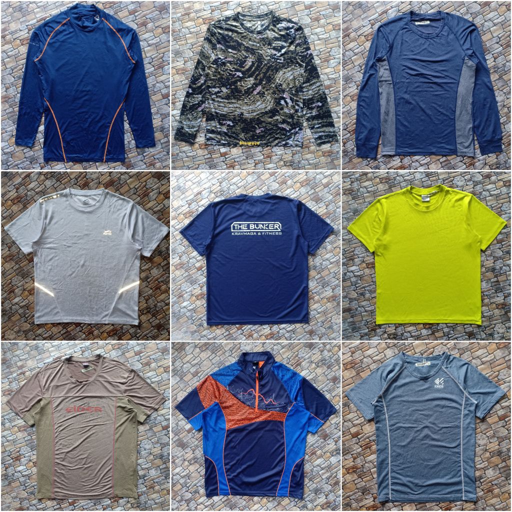Baju Jersey hiking outdoor original preloved
