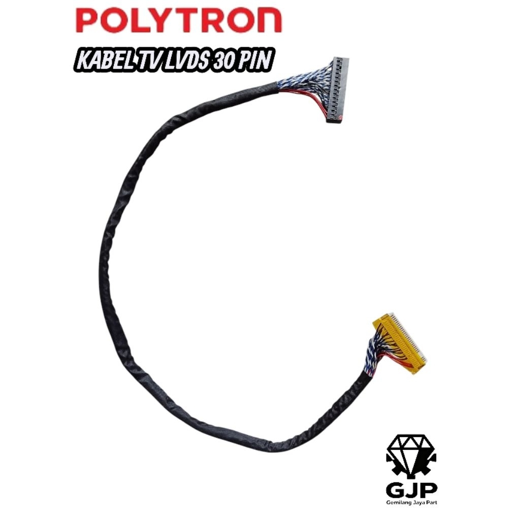 Kabel TV POLYTRON LVDS 30 Pin / Kabel konektor LVDS