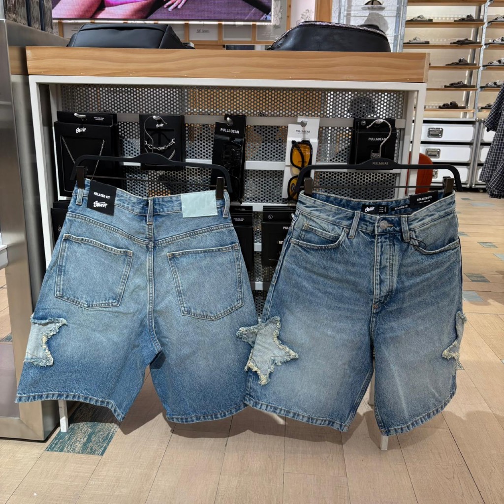 Jastipp. Jeans Pendek Relaxed Pull&Bear (Man)