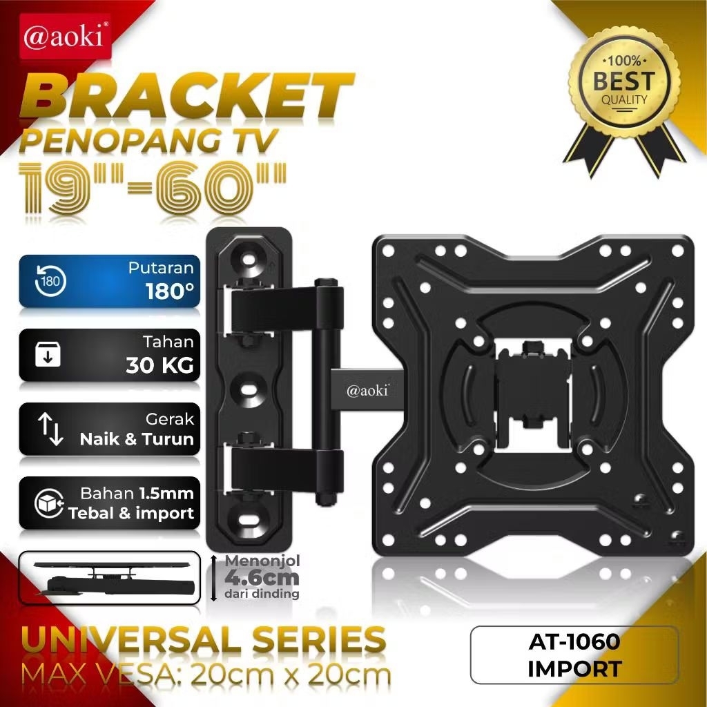 Aoki Bracket TV - Bracket TV Kokoh - Bracket TV Universal