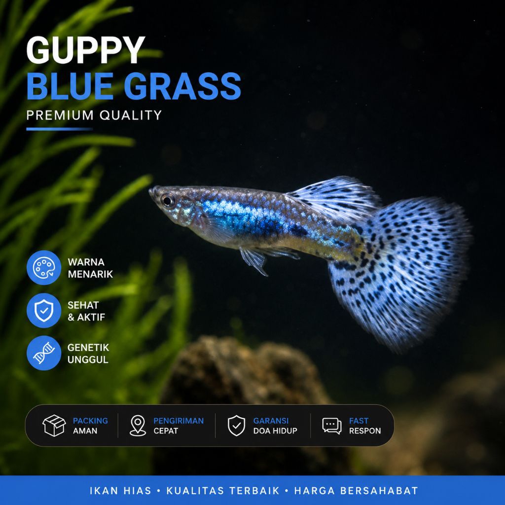 Guppy Blue Grass