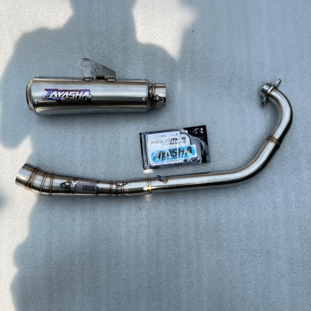 Knalpot MX KING MX NEW MX OLD PNP Step Standar Original AYASHA RACING MUFFLER