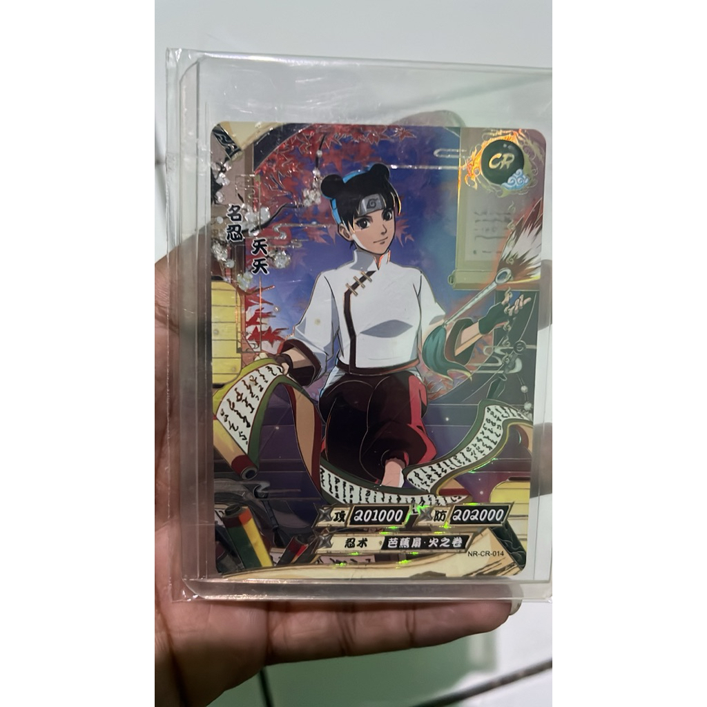 Kartu Naruto Kayou CR Tenten langka( rare item)