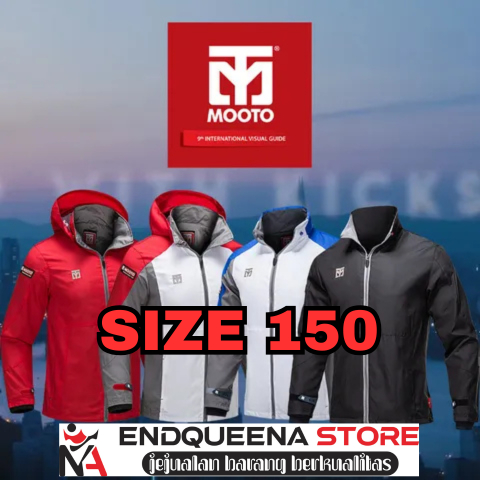 JAKET MOOTO TAEKWONDO SIZE 150