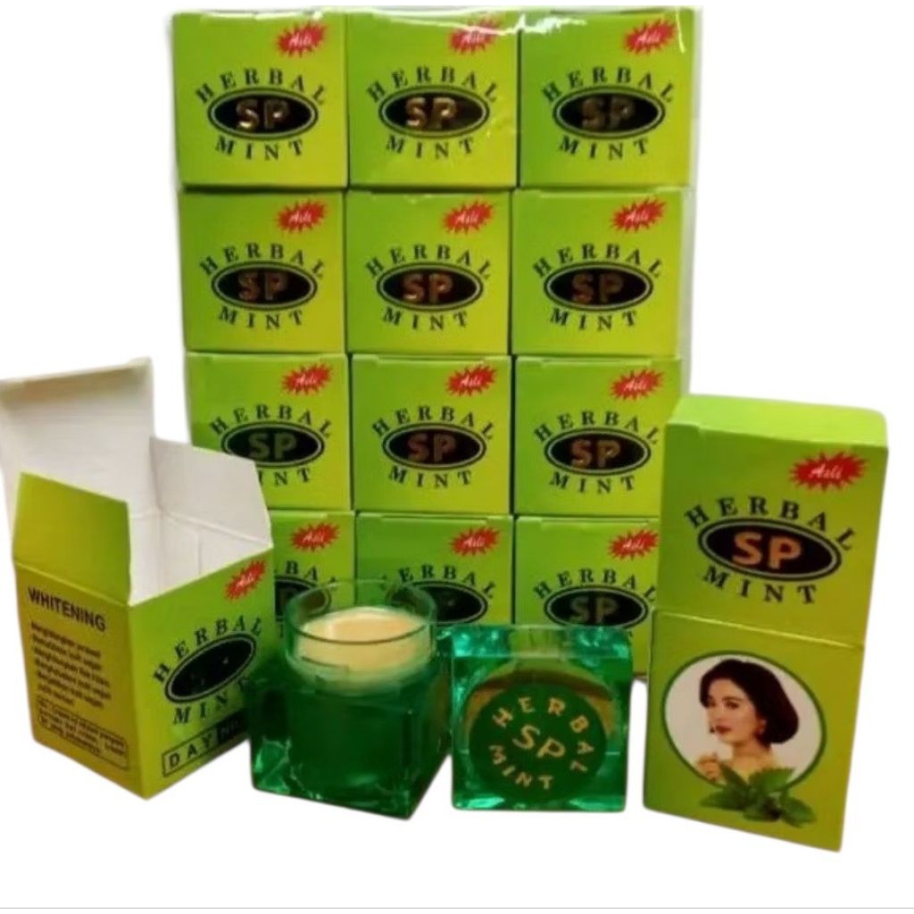 Lusinan Craem Herbal Sp mint Perawatan Wajah