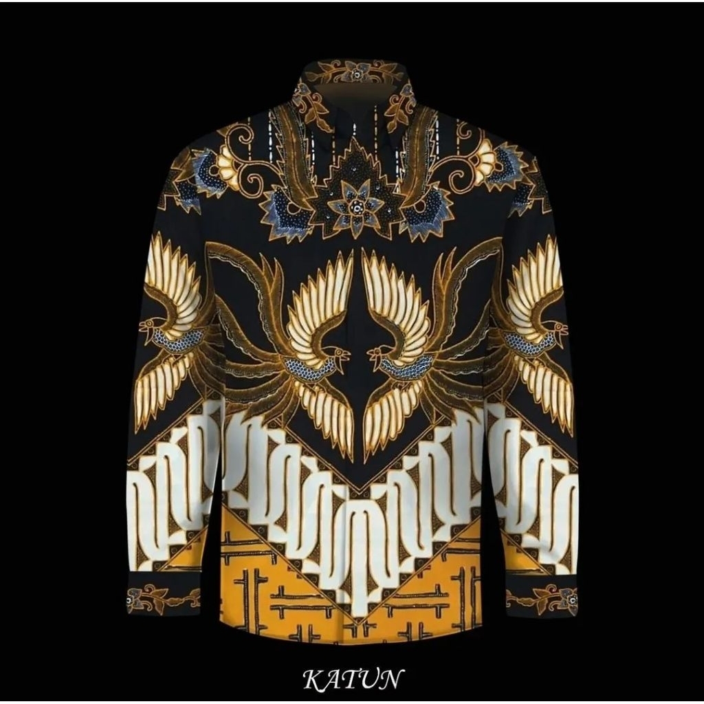 kain batik tulis pria bahan katun kain batik tulis pria warna hitam