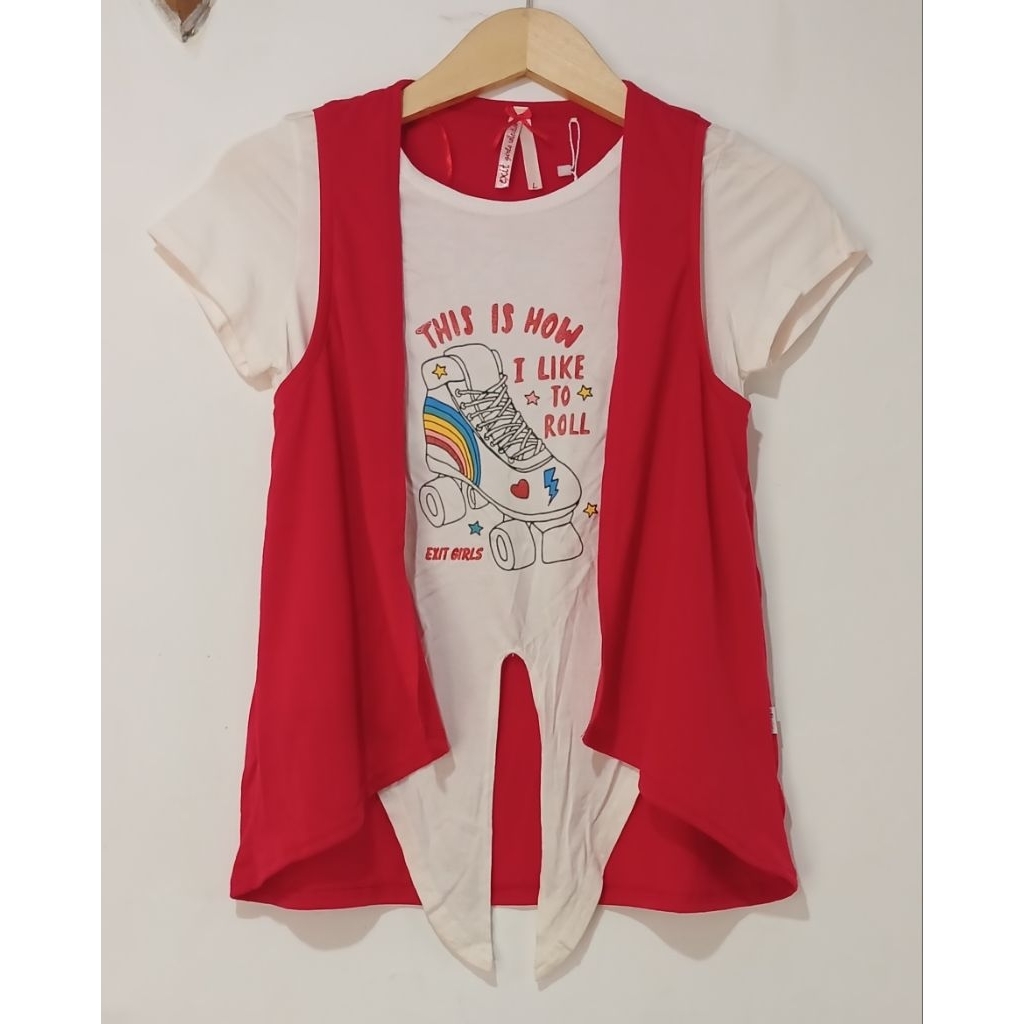 Atasan Vest Exit Anak Perempuan