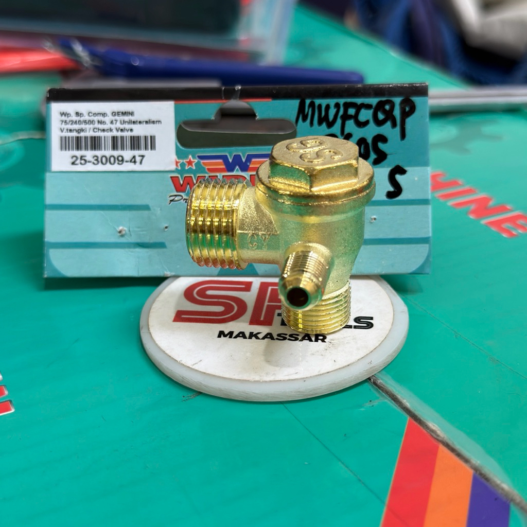 CHECK VALVE KLEP CLEP / UNILATERALISM KOMPRESOR COMPRESSOR COMPRESOR 3/4HP 1HP 2HP WIPRO GEMINI 75 2