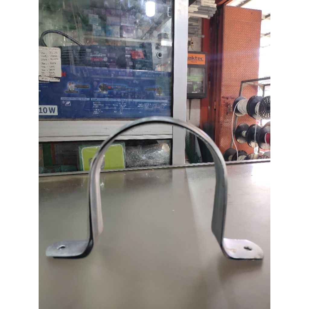 KLEM PIPA PVC 4"INCH STAINLESS STEEL PIPE CLAMP TAHAN KARAT ANTI KOROSI