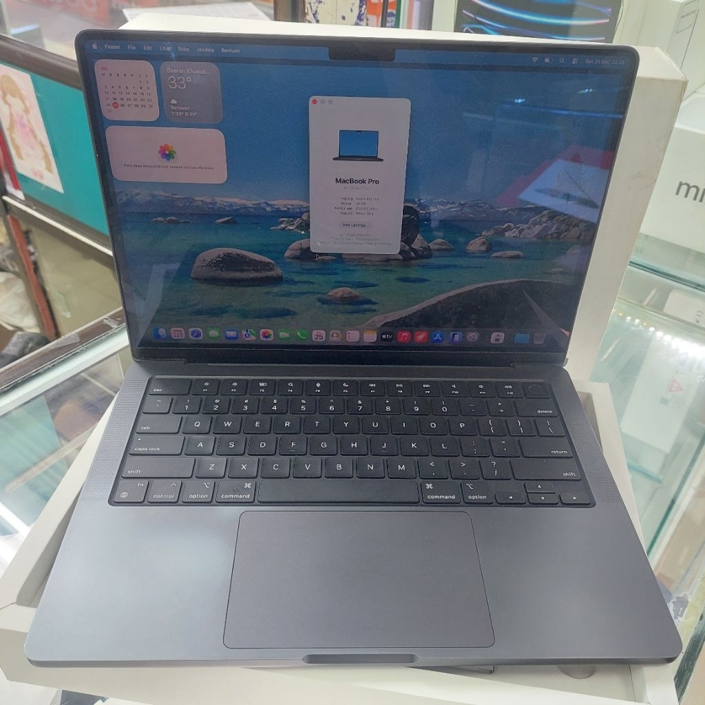Macbook M3 Pro 14in 18/1tb Second Original