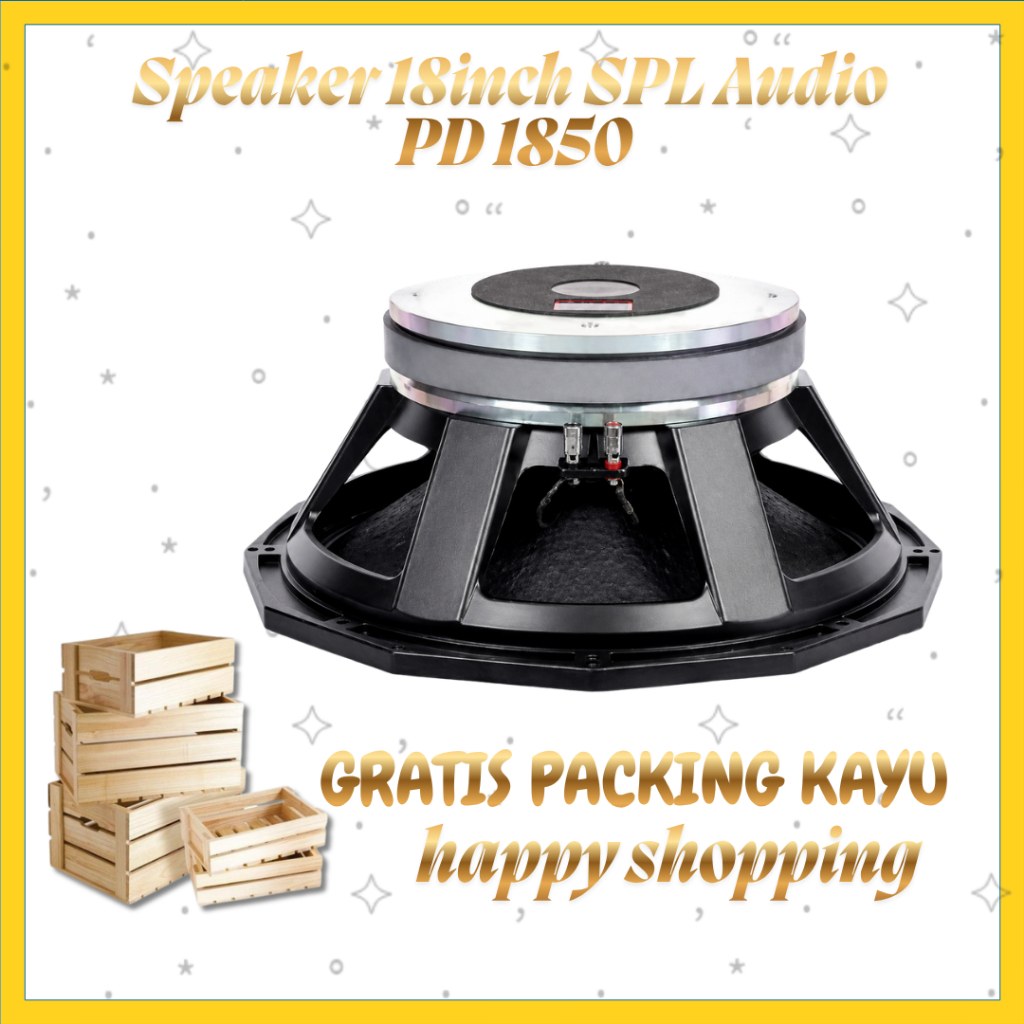 Speaker 18inch SPL Audio PD 1850