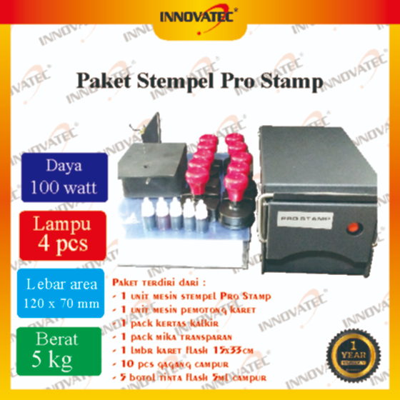 Paket Mesin Stempel Pro Stamp